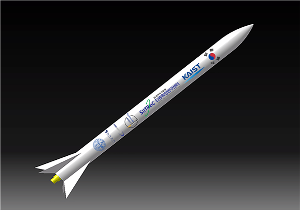 개발된 과학로켓 우리새-2호(사진-카이스트)