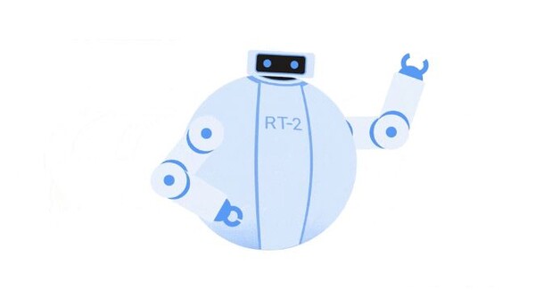 RT-2는 RT-1 기능과 VLM 기술이 적용된 로봇이다. 사람의 자연어 명령과 시각 이미지에 반응할 수 있다. [사진=구글 딥마인드]